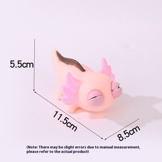 Squeeze Eye Burst Decompression Cartoon Salamander Squeezing Toy