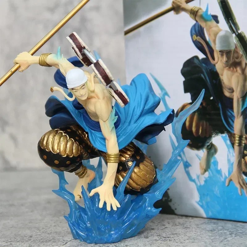 18cm Anime Enel One Piece Figure - Thor Enel God Sky Piea Action Figure