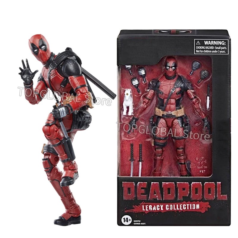 6-Inch Deadpool Action Figure - X-Men Legends Series Wade Winston Wilson