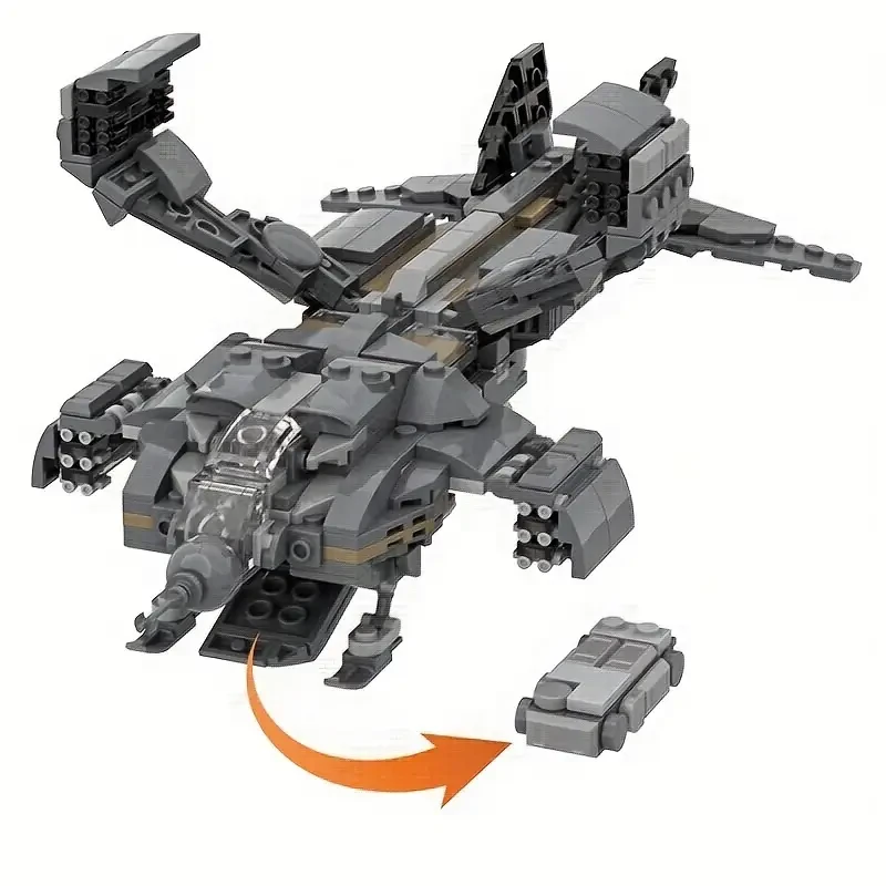 UD-4L Dropship Landing Type - Detailed Extraterrestrial Spaceship Model