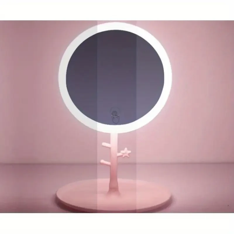 Rechargeable LED Vanity Mirror with Stand