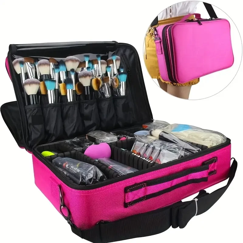 Deluxe Professional Convertible Makeup Bag