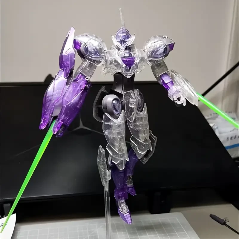 Anime Character Assembly Model with Accessories for Hobby Collection