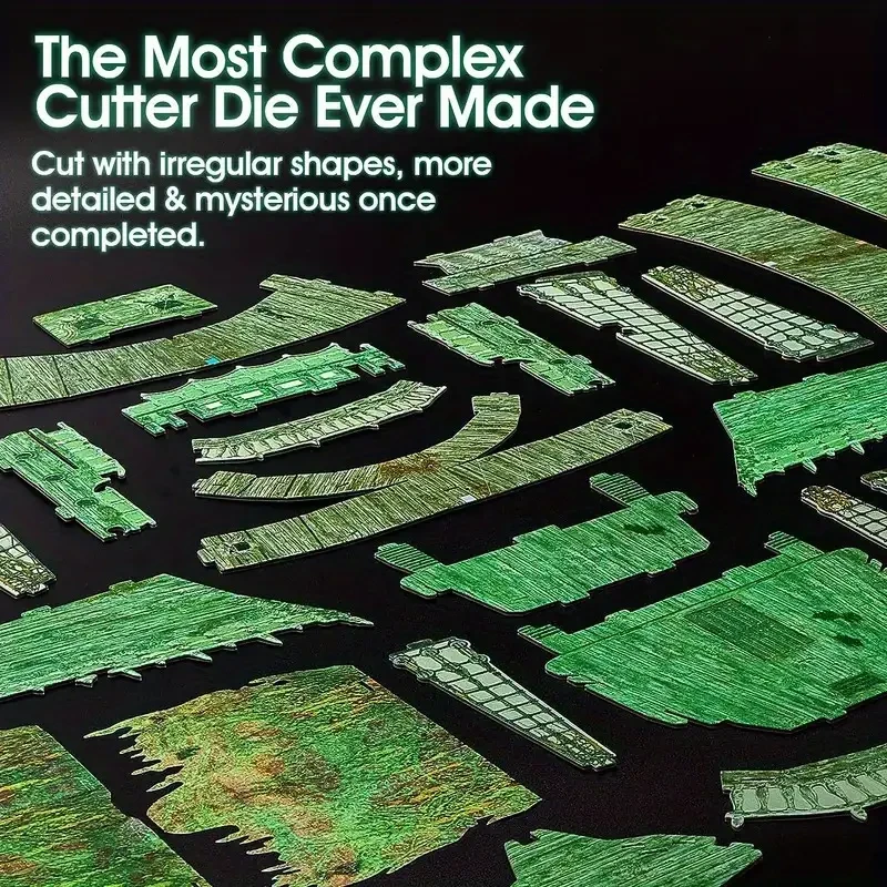 3D Puzzle for Adults, Glow in the Dark Flying Dutchman