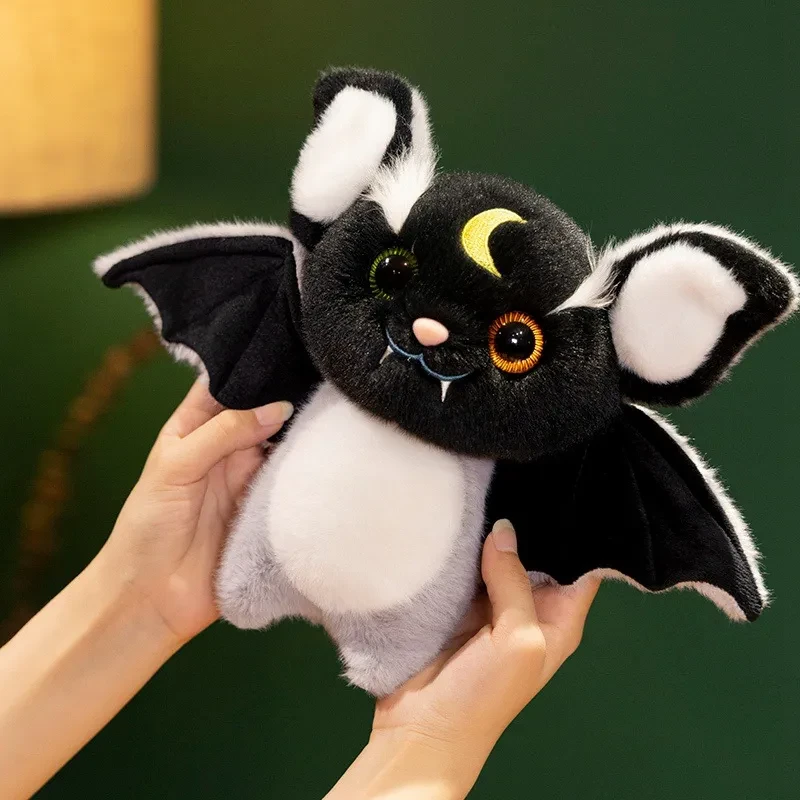 Fashion Halloween Alien Pupil Bat Plush Doll