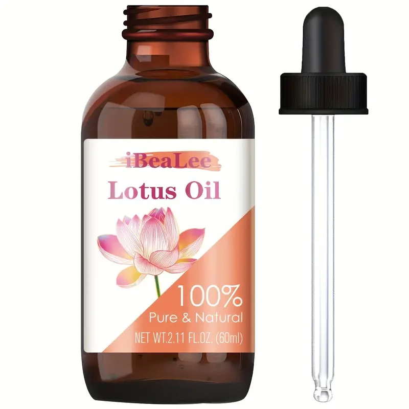 100% Pure Natural Lotus Moisturizing Facial Oil