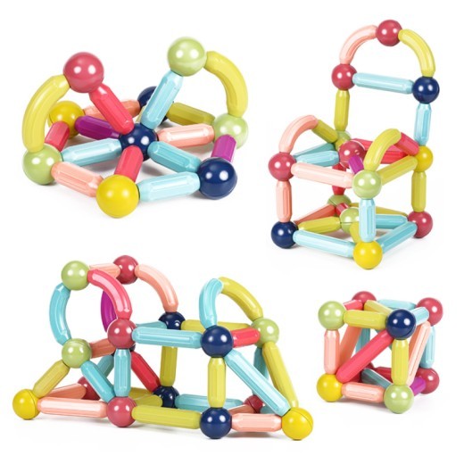 Young Children Education Assembling Magnetic Building Blocks Toy