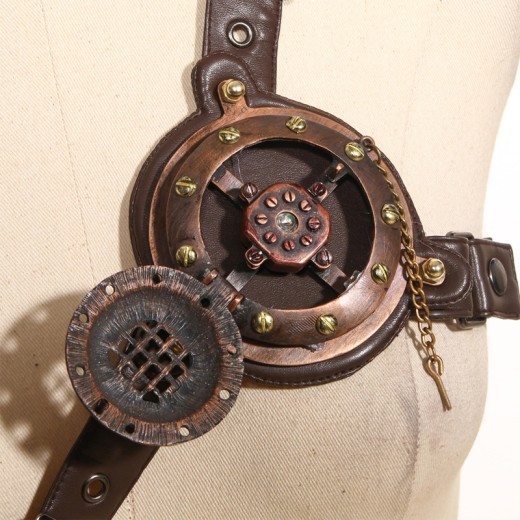 Steampunk chest buckle