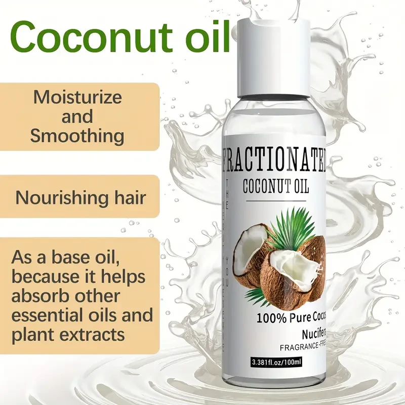 2pcs - Pure Fractionated Coconut Oil