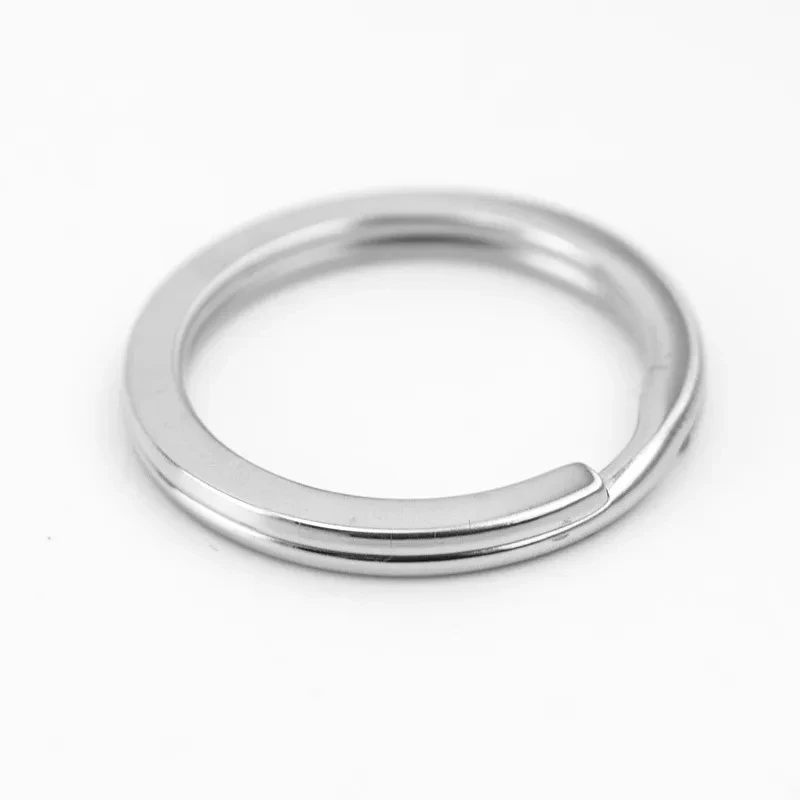 30mm Flat Wire Diy Jewelry Accessories Key Ring