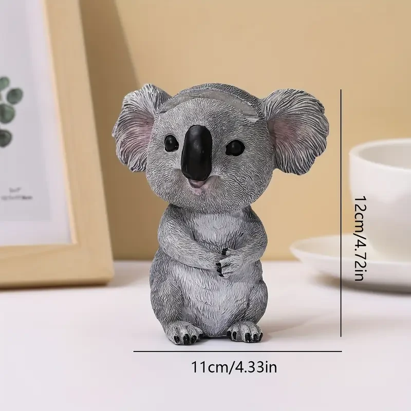 1pc Adorable Koala Resin Glasses Holder
