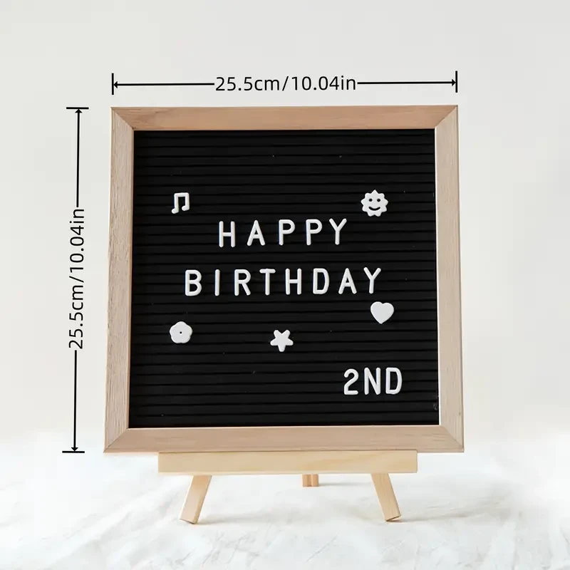 Felt Letter Board Sign with Letters
