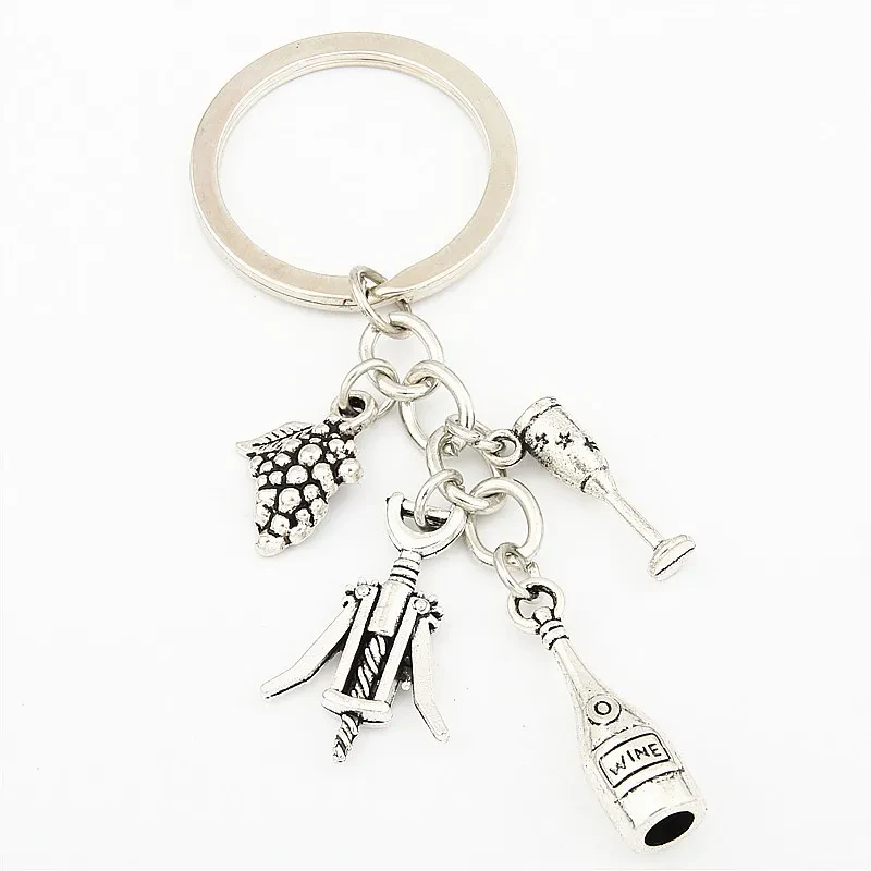 DIY Creative Wine Bar Party Keychain