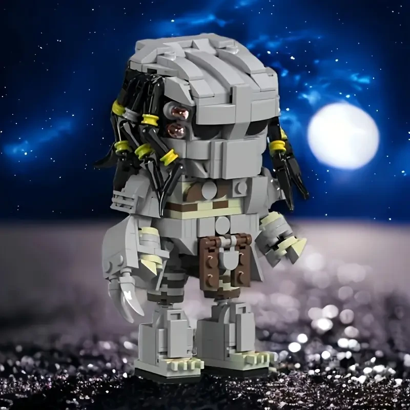 405pcs Iron Blood Warrior MOC Building Block Toy with Paper Instructions