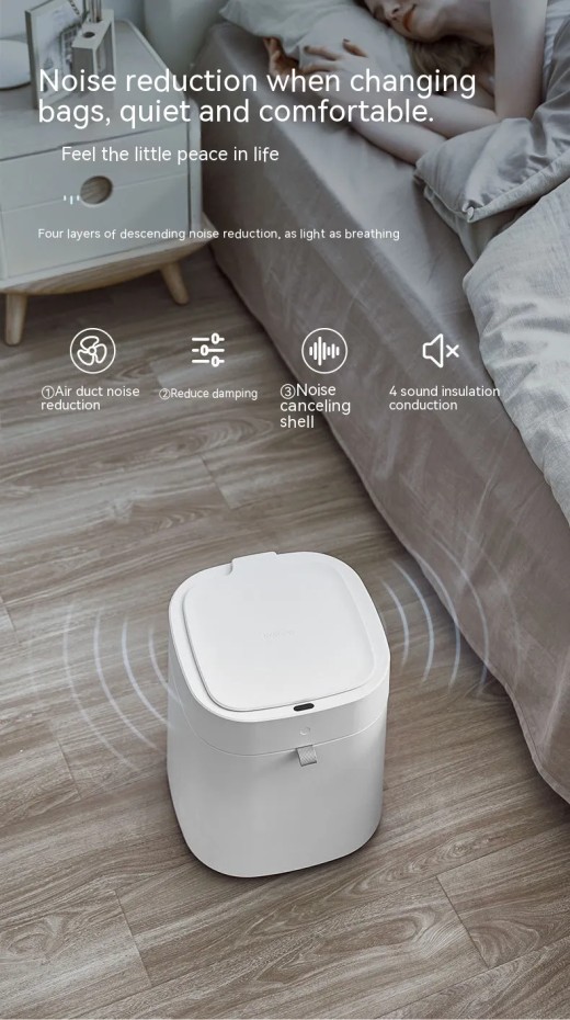 Smart Household Kitchen Automatic Bag Change Trash Can