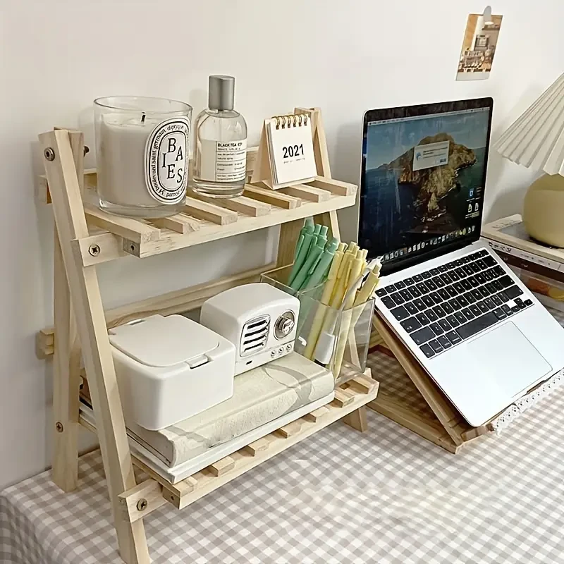 Wooden Storage Shelf