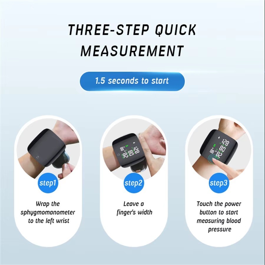Wrist Blood Pressure Monitor