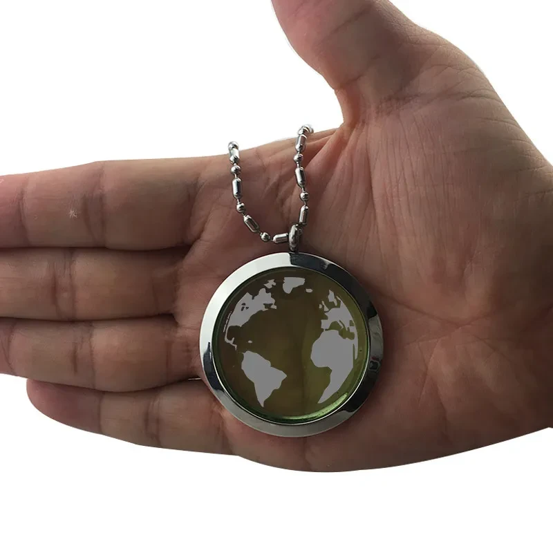 New Glass Earth Energy Jewelry Pendant