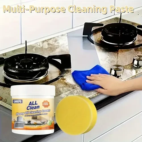 Kitchen Heavy Oil Stain Removal Cleaning Paste