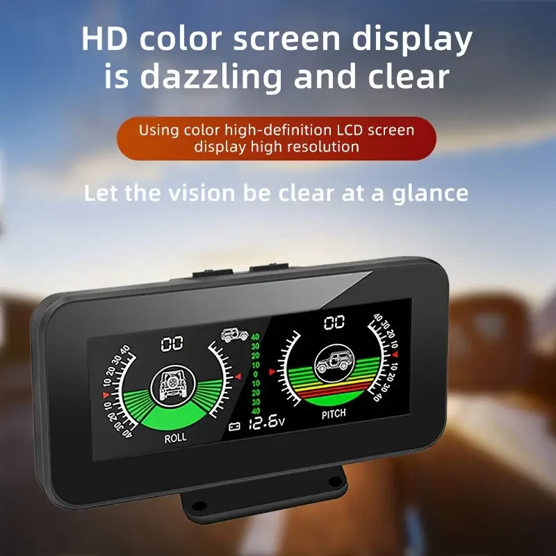 Wheel Alignment Tool - HD Color Display Car Tread Leveler