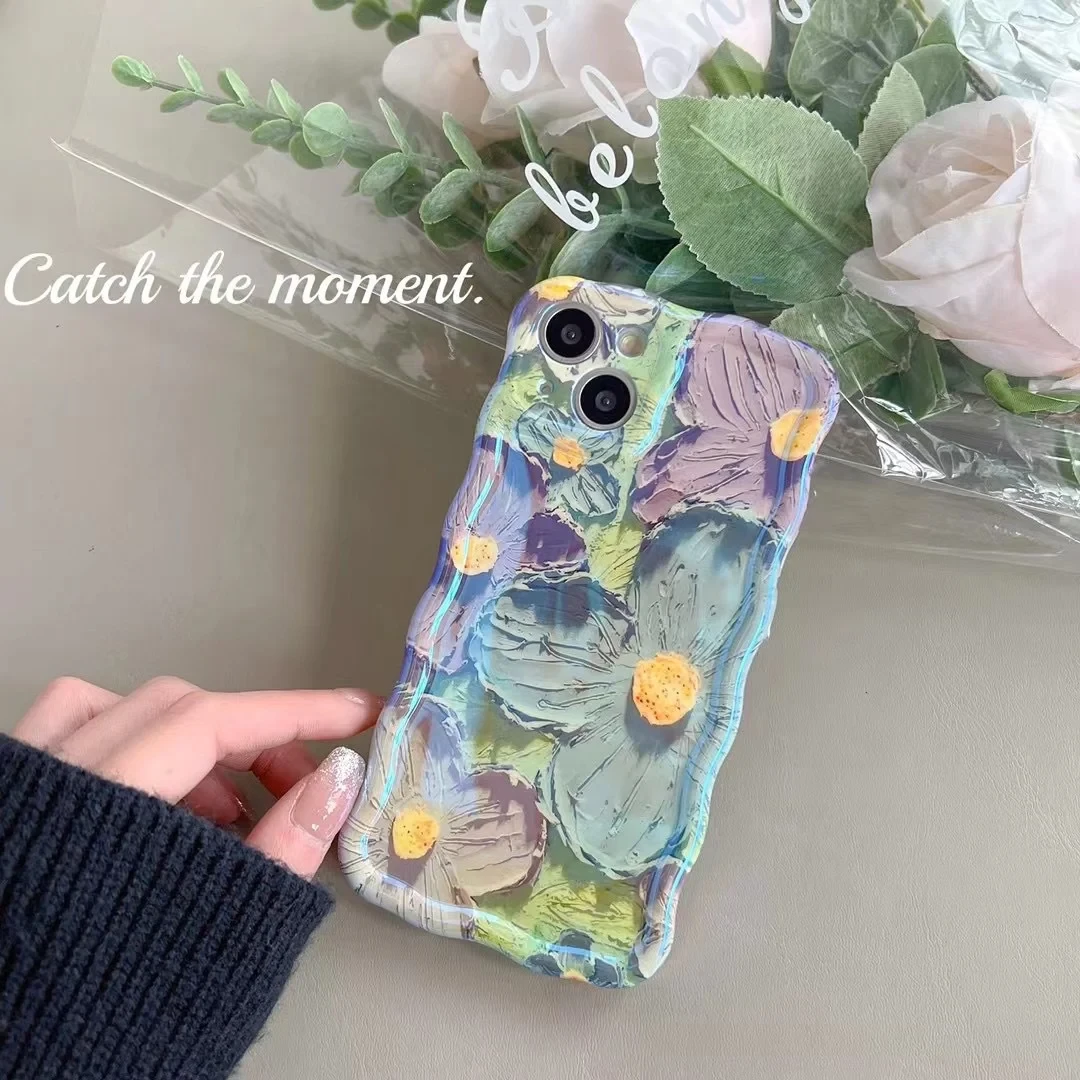 Exquisite Oil-Painted iPhone Case