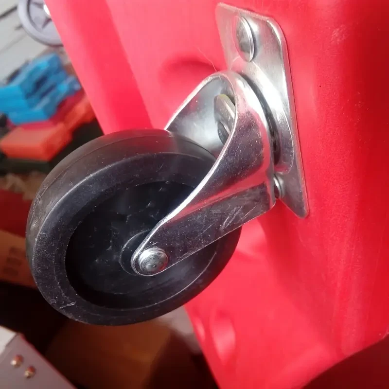 [Insulated Service Cart] Durable Insulated Undercarriage Service Cart with Wheels