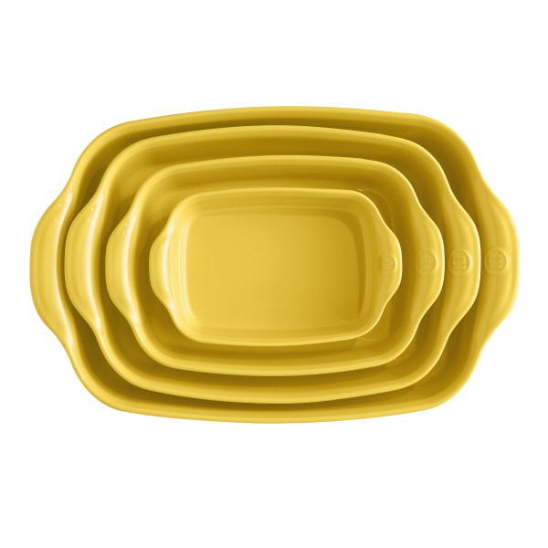 Medium Rectangular Oven Dish - Provence Yellow - Emile Henry