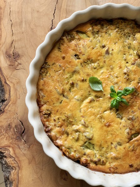 Deep Flan Dish 24 cm - Flour - Emile Henry