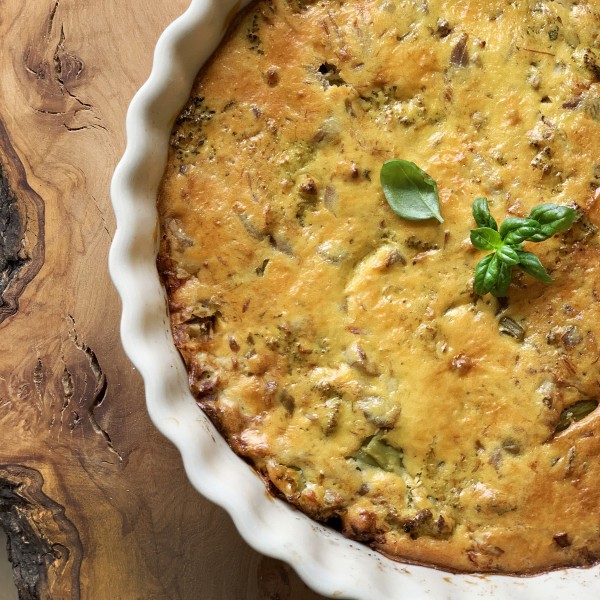 Deep Flan Dish 24 cm - Flour - Emile Henry