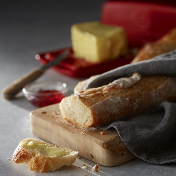 Butter Dish - Burgundy - Emile Henry