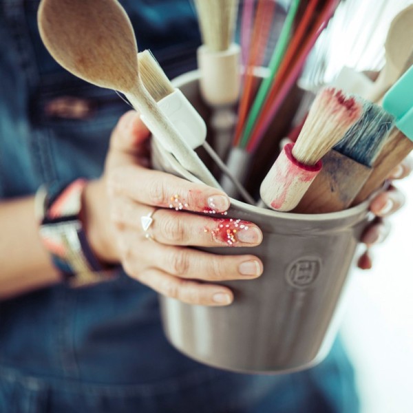 Utensil Pot - Clay - Emile Henry