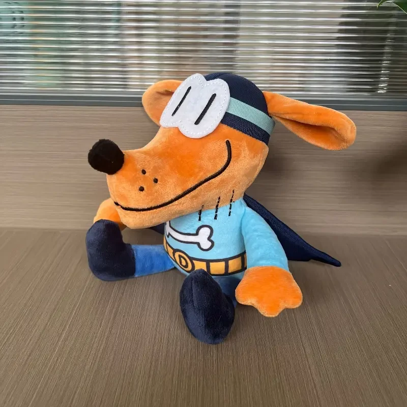 Super Large Superhero Dog Plush Toy