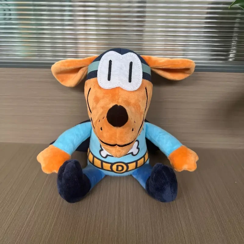 Super Large Superhero Dog Plush Toy