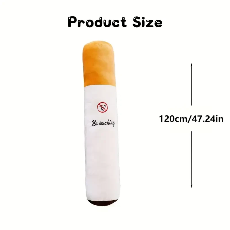 120cm/47.24in Creative Long Throw Pillows: A Captivating Plush Pillows for Home Decor and Accessories