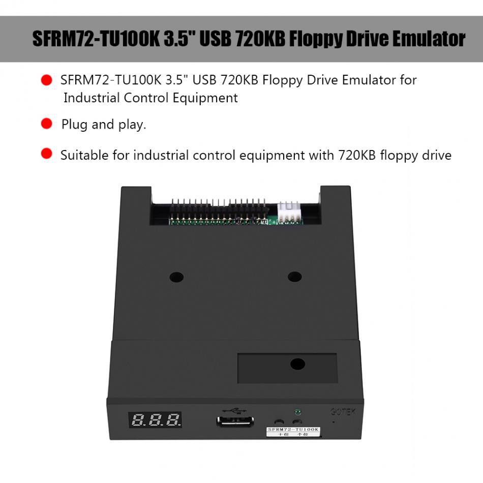 SFRM72-TU100K 3.5 USB 720KB Floppy Drive Emulator, Suitable For Industry