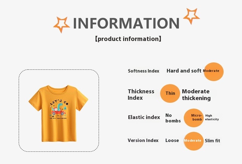 Pure Cotton Half Sleeve Baby Western Style Top