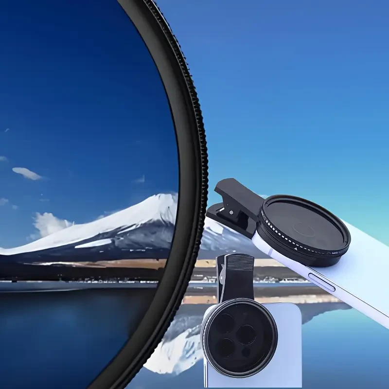 Easy-Clip 52mm CPL Polarizer for Smartphone Camera