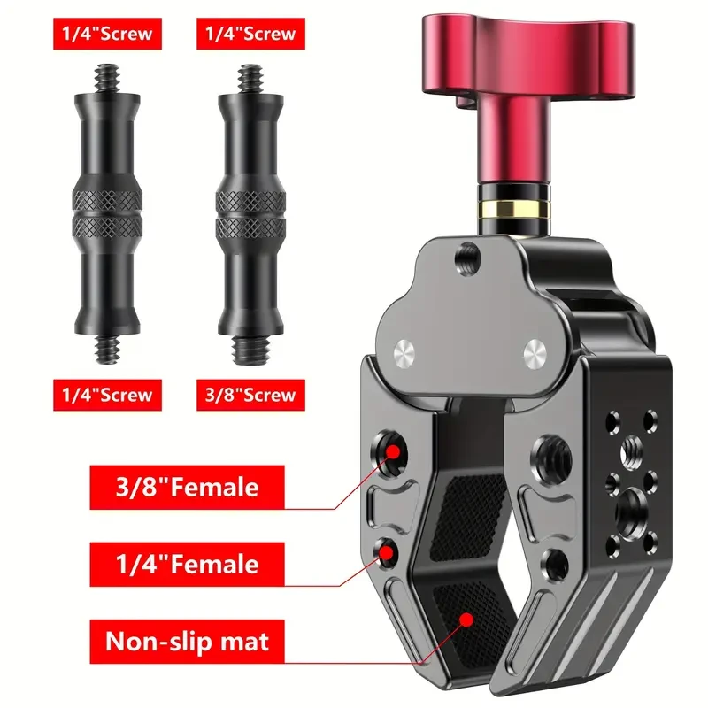 Versatile Aluminum Alloy Crab Clamp
