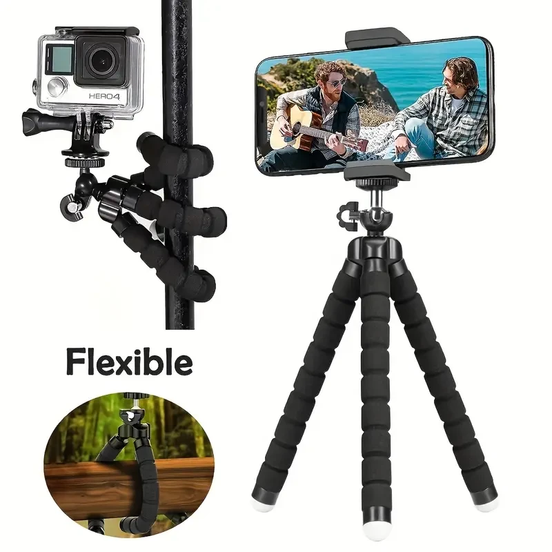 Flexible Mini Phone 360 Rotating Tripod
