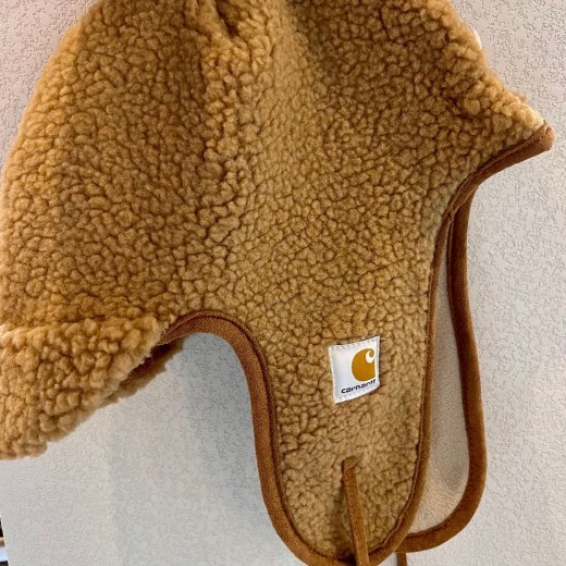 Solid Color Lamb Wool Flying Hat