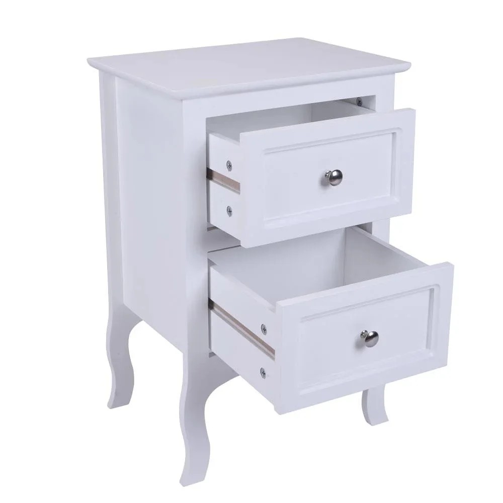 Nightstands Set of 2 -  Side Table Night Table for Bedroom