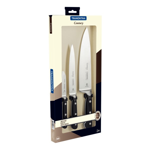 Century Knife 3 Piece Set - Tramontina