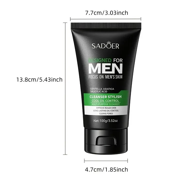SADOER Men'S Facial Cleanser