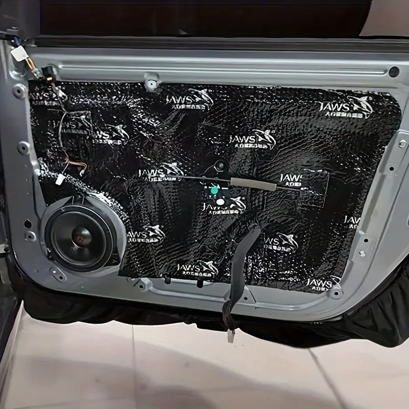 Premium Neoprene Rubber & Aluminum Soundproofing Kit for Cars and RVs