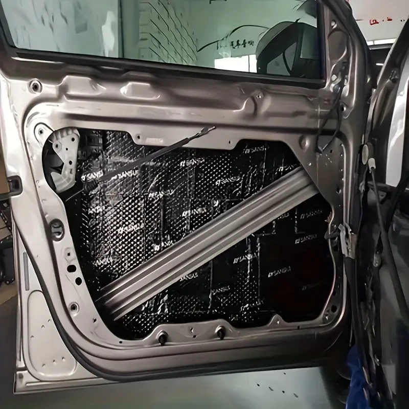 Premium Neoprene Rubber & Aluminum Soundproofing Kit for Cars and RVs