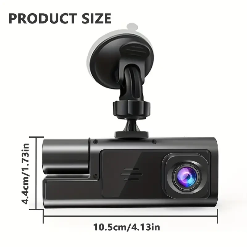 ZKCAMSPY HD 1080P Dash Cam with 170 Wide Angle