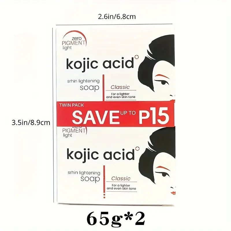 2-Pack Kokij Acid Handmade Soap