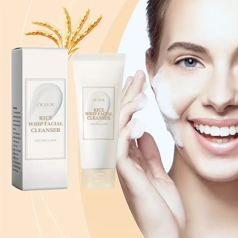 OUIHOE 120g Rice Facial Cleanser