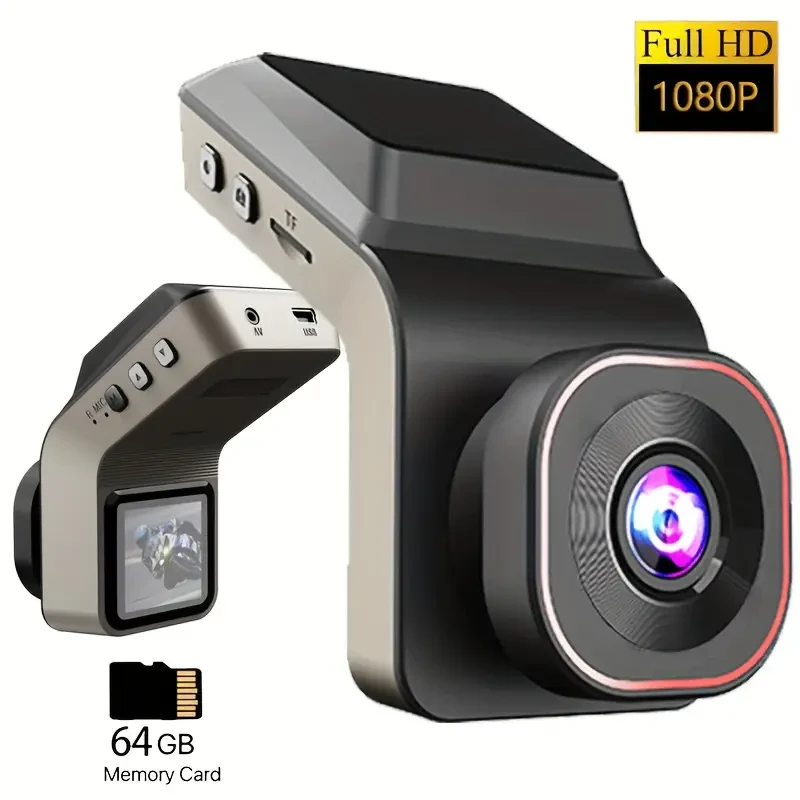 ESPONER Full HD 1920x1080 Dash Cam with 5.08cm Mini Hidden Screen
