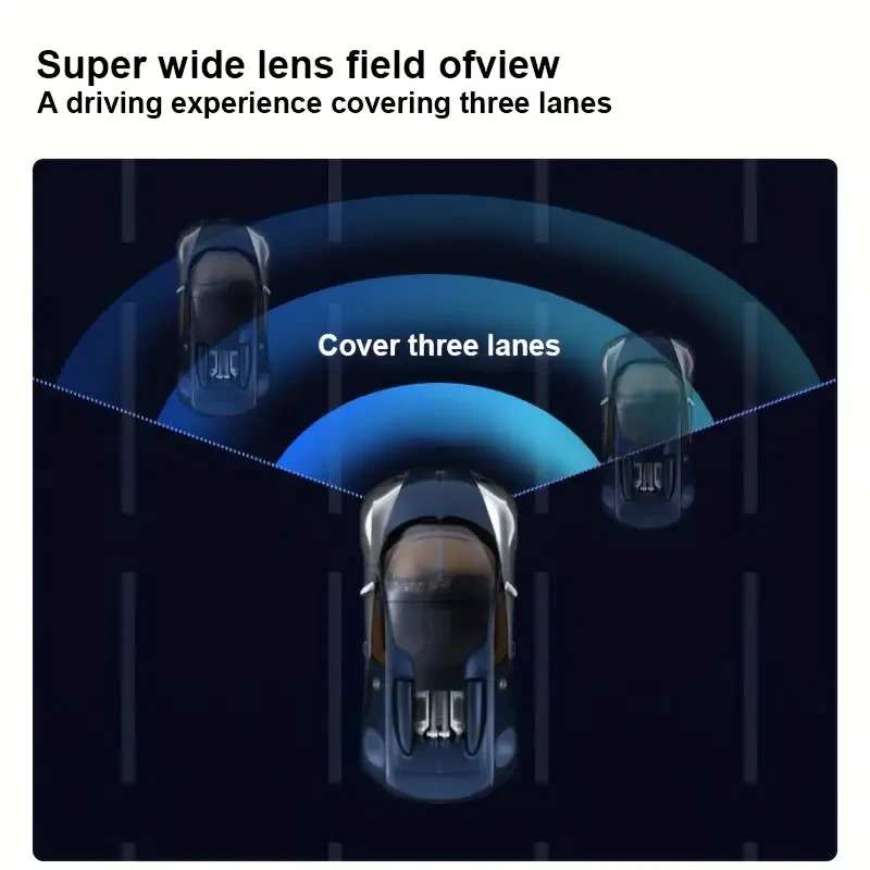 ESPONER Full HD 1920x1080 Dash Cam with 5.08cm Mini Hidden Screen